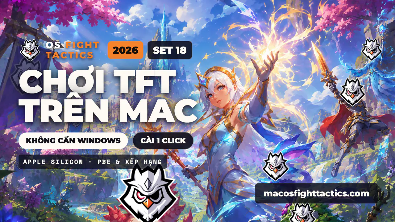 Ảnh thu nhỏ của video demo: TFT và PBE trên Mac Apple Silicon, không cần Windows hay dual boot